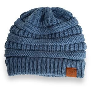 C.C Beanie Cap Hat Dusty Blue